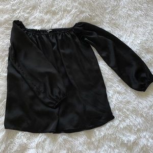 off the shoulder shirt